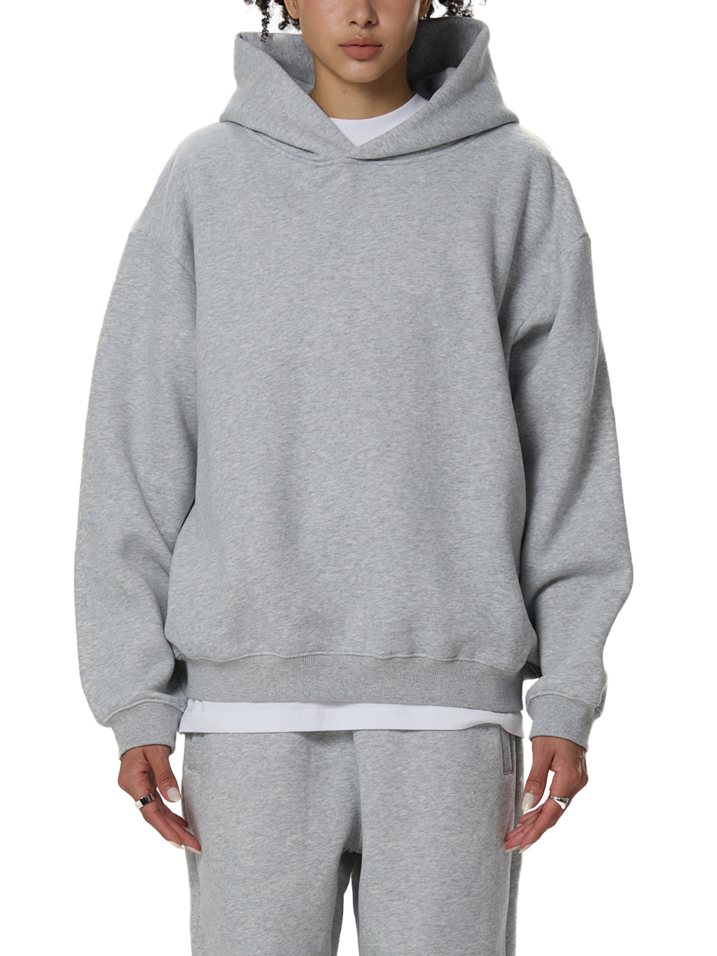 Fleeced Boxy Hoodie – Essential Streetwear | Tapstitch-9